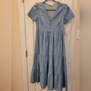 Kohl's - Sonoma Light Blue Denim Dress